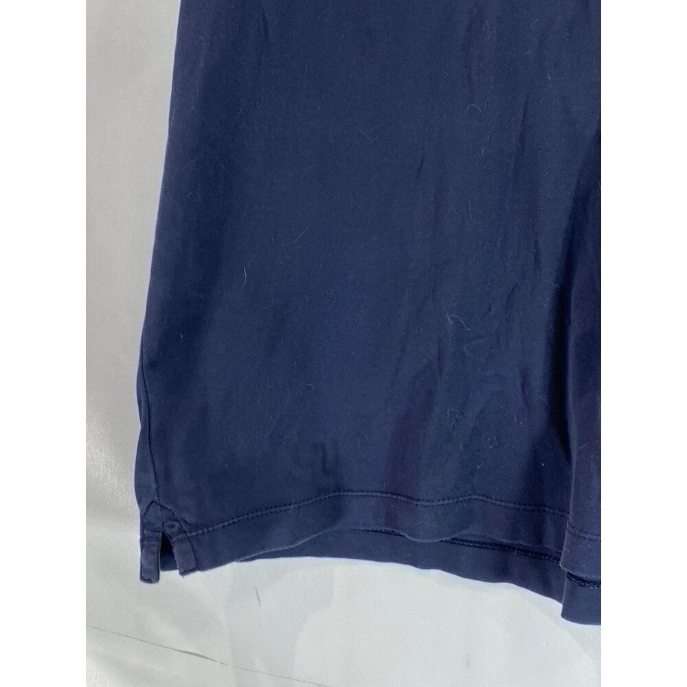 BANANA REPUBLIC Men's Preppy Navy Luxe Touch Performance Short Sleeve Polo SZ M - Picture 9 of 12